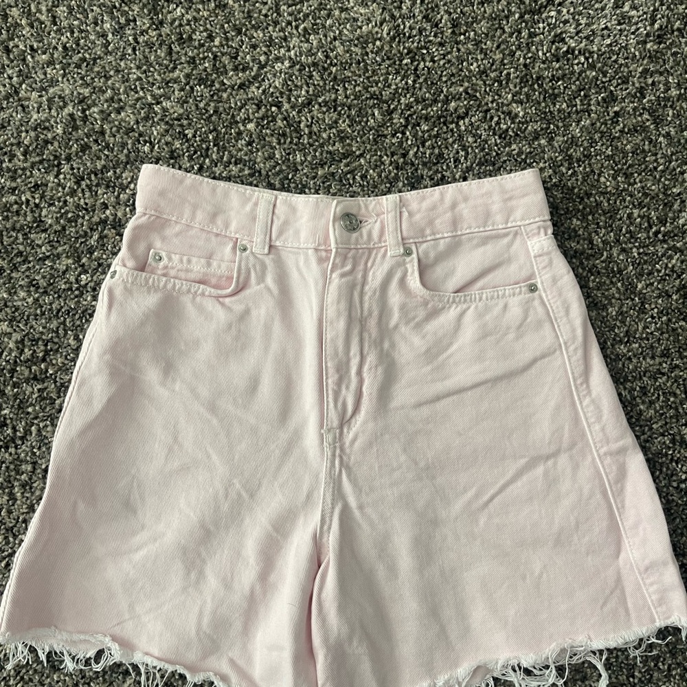 Zara Pink High Waist Shorts